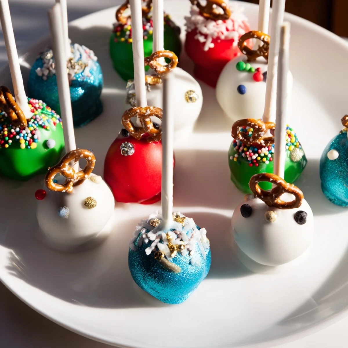 Ornament Ball Cake Pop