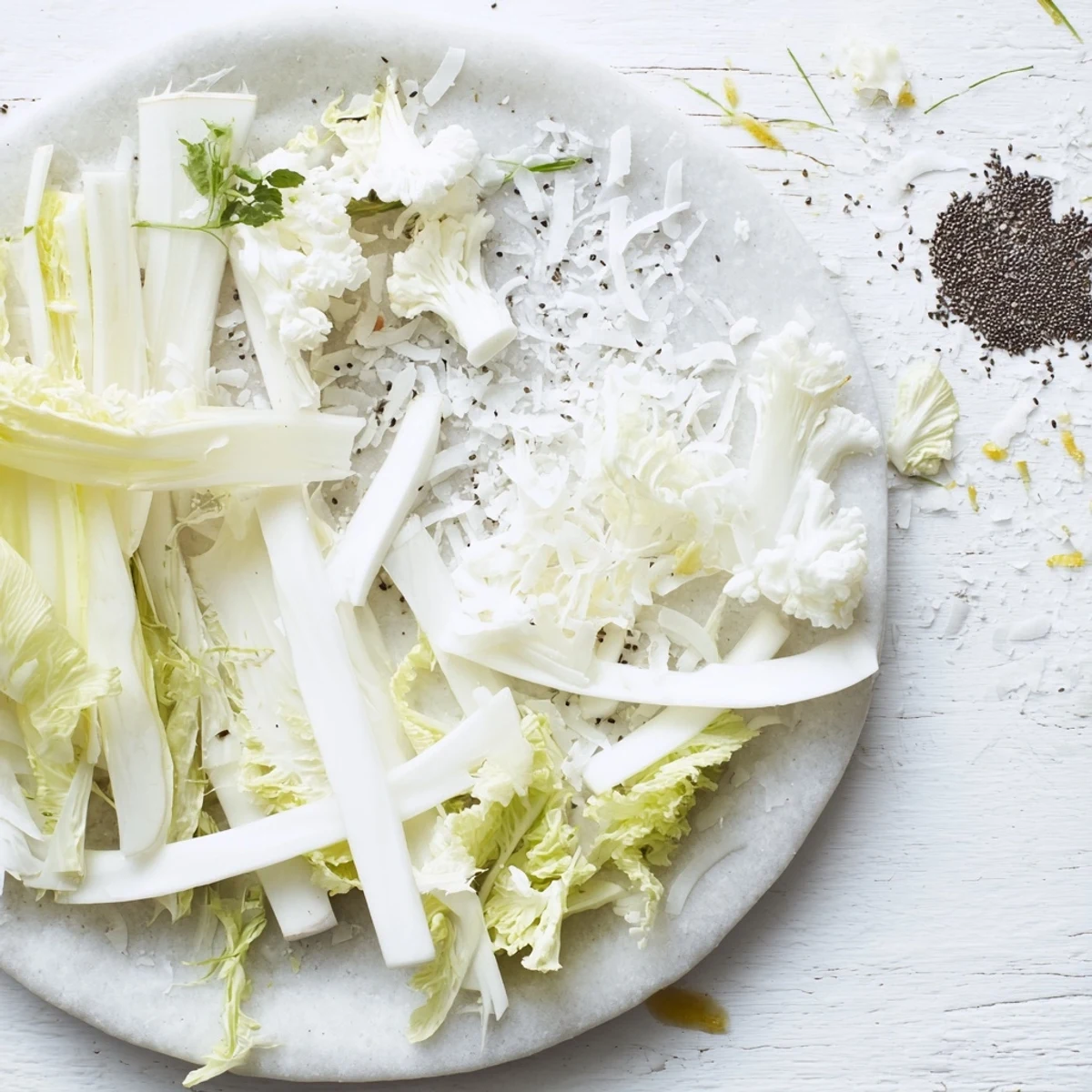 Enjoy a refreshing The Tundra Trek, a colorful arrangement of vibrant, chilled ingredients.