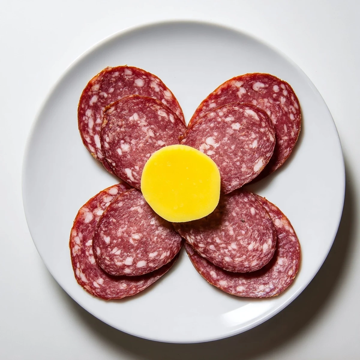 Tudor Rose Salami Cheese