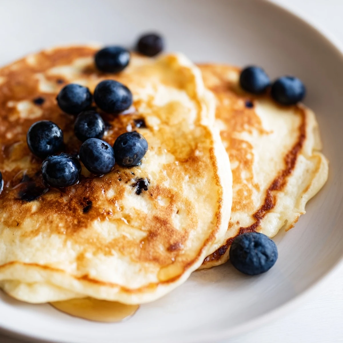 One-bowl recipe reveals easy-to-make, fluffy scrambled pancakes with a light, rustic texture.