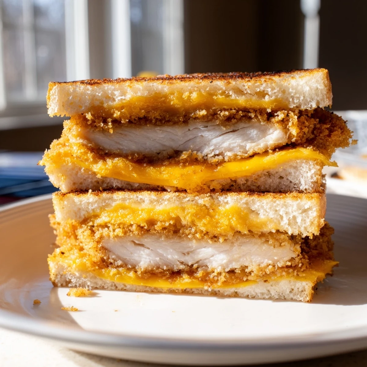 Crispy Panko Pork Chop Sandwich