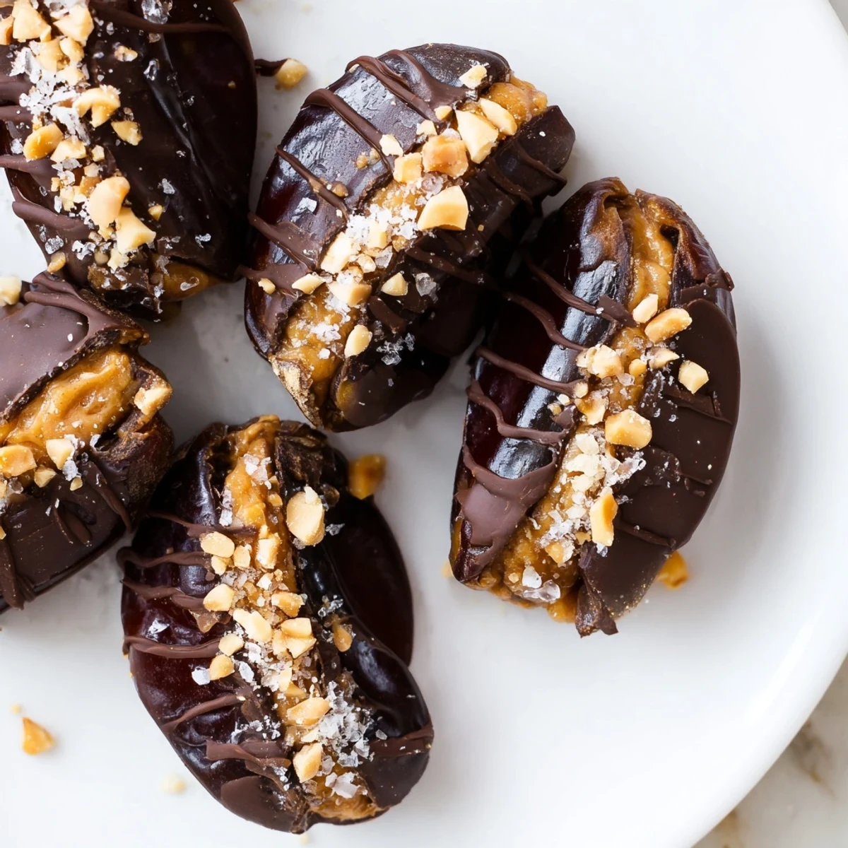 Indulge in vibrant, no-bake Snickers-Style Date Bark – dates, peanut butter, and chocolate bliss!