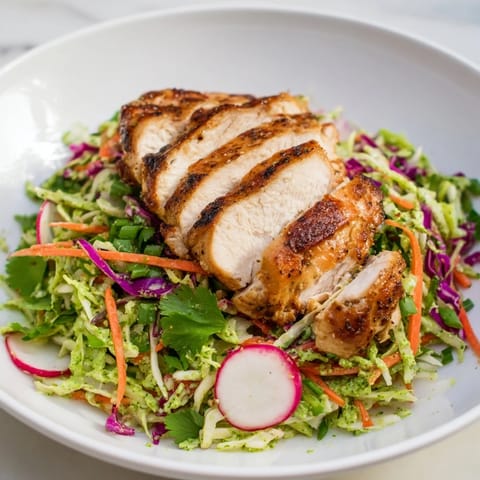 Green Goddess Cabbage Slaw