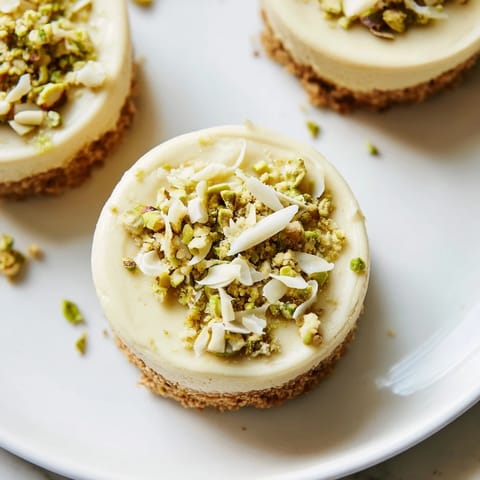 Pistachio Cheesecake Bites