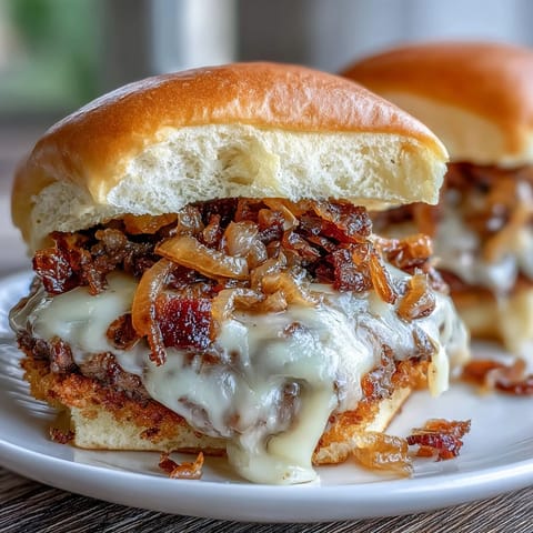 Mini Smash Burger Sliders