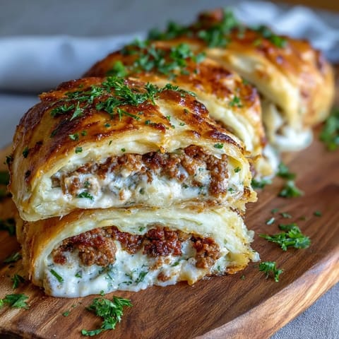 Classic shepherds pie flavors reinvented in baked potatoes, filled with hearty ground beef and vegetables.  