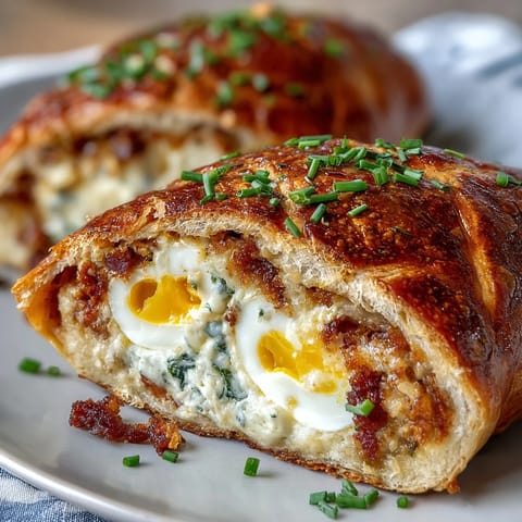 Easter Savory Pie Ham