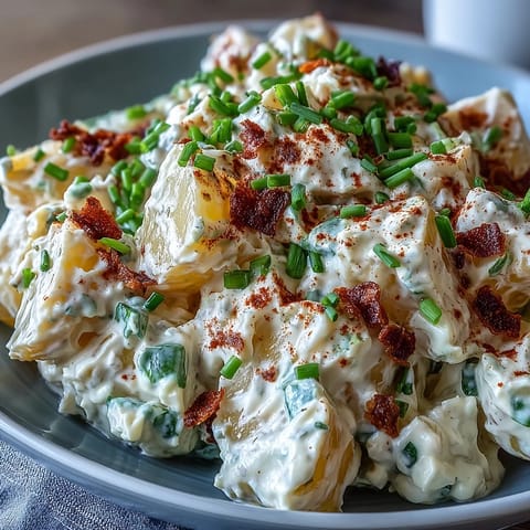 Classic Deviled Egg Potato Salad