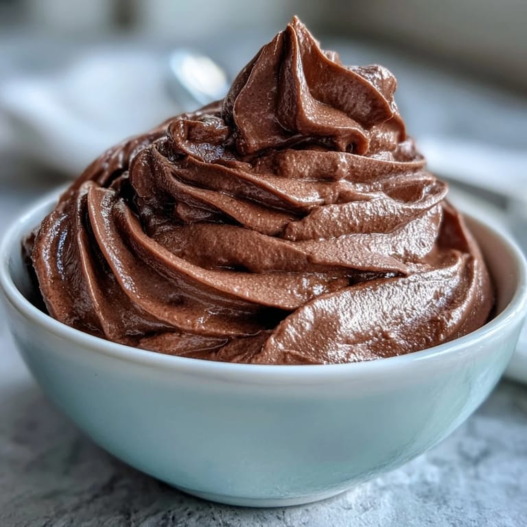 Silky chocolate mousse filling, rich and creamy, designed to elevate your cake with a melt-in-your-mouth texture and intense chocolate taste.