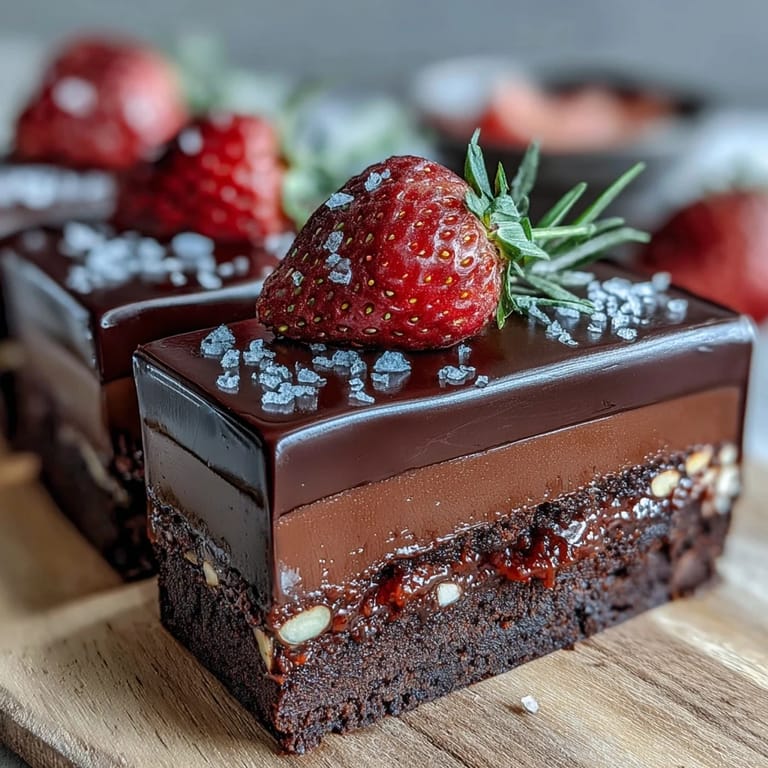 Decadent Dubai-style chocolate bark featuring strawberries, roasted pistachios, and almonds, a stunning fusion dessert with Middle Eastern flair.