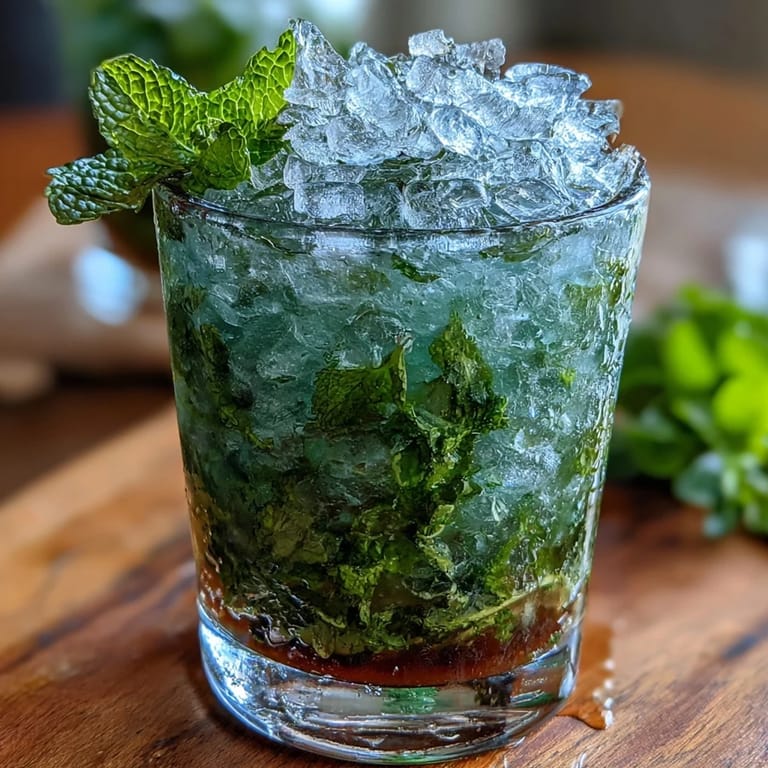 Classic Kentucky Derby Mint Julep Mocktail with Fresh Mint, a bubbly, minty, and citrusy drink perfect for celebrations, garnished with generous fresh mint sprigs.